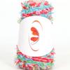 50G Rainbow Butterfly Paper Yarn Colorful Fancy Blend Partner Thread Hand Knitting Summer Baby Scarf Hat Doll Sweater Supplies