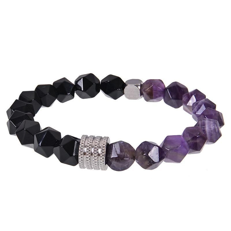 JYL TS Bracelet Elastic Magnetic Evil Eye Charm Balances Energy & Protection
