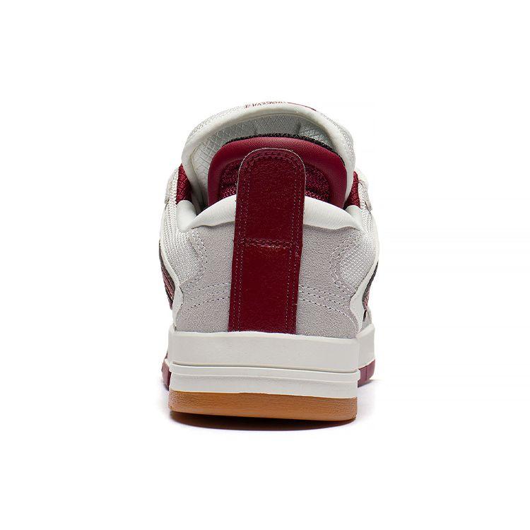 Li Ning Weiw Pro Wrap Warm Waterproof Low-Top Skate Shoes Men Skate Shoes Gray Red AECS059-1