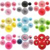 Party Decor Birthday Decor Supplies Tissue Paper Flower Paper Crafts Wedding Fans Paper Fan Flowers