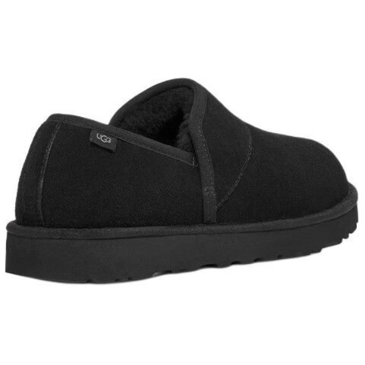 UGG Cow Split Leather Versatile Casual Shoes Men Shoes Black 1138333-BLK