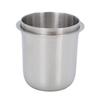 58mm Dosing Cup, Stainless Steel Coffee Dosing Cup, Fits 58mm Portafilter, Universal Reverse Coffee Powder Cup for Coffee Machines, Hands-Free Metal D