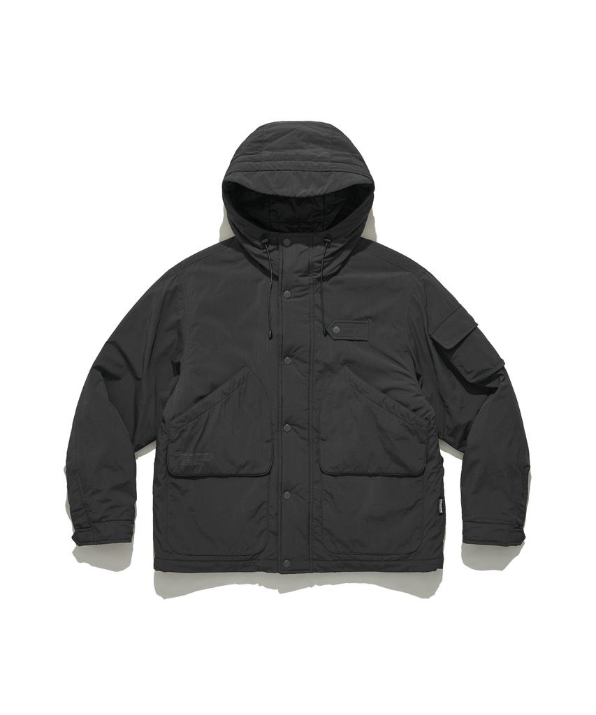 Helement Campbell Padded Hooded Jacket (D Grey)