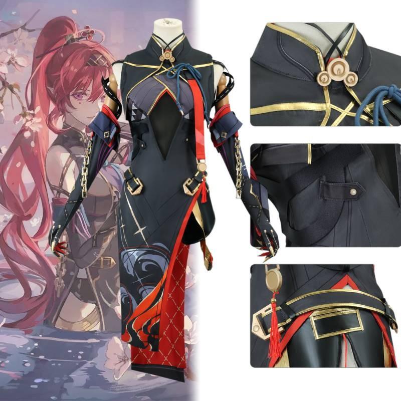 Грозовые Иньлиньские Волны Одежда Косплей Мультяшный Игровой Костюм для Вечеринки Шоу