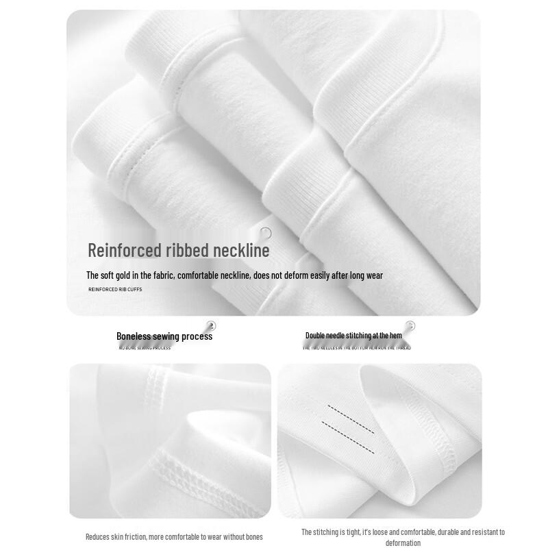 MINISO Женская хлопковая свободная футболка с коротким рукавом