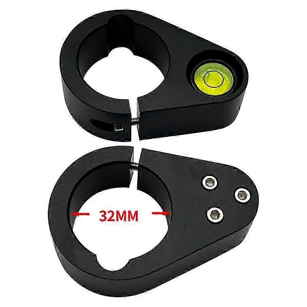 2 Pcs 32mm Centering Rod GPS Center Pole Circular Metal Level Bubble Measurement Tool for Leica South RTK Total Station 25-26s