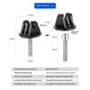 Bicycle Computer Stand with Wrench Bicycle Sports Camera Stand Bicycle Fork Stem Top Cap Extension Stand for Sports Camera
