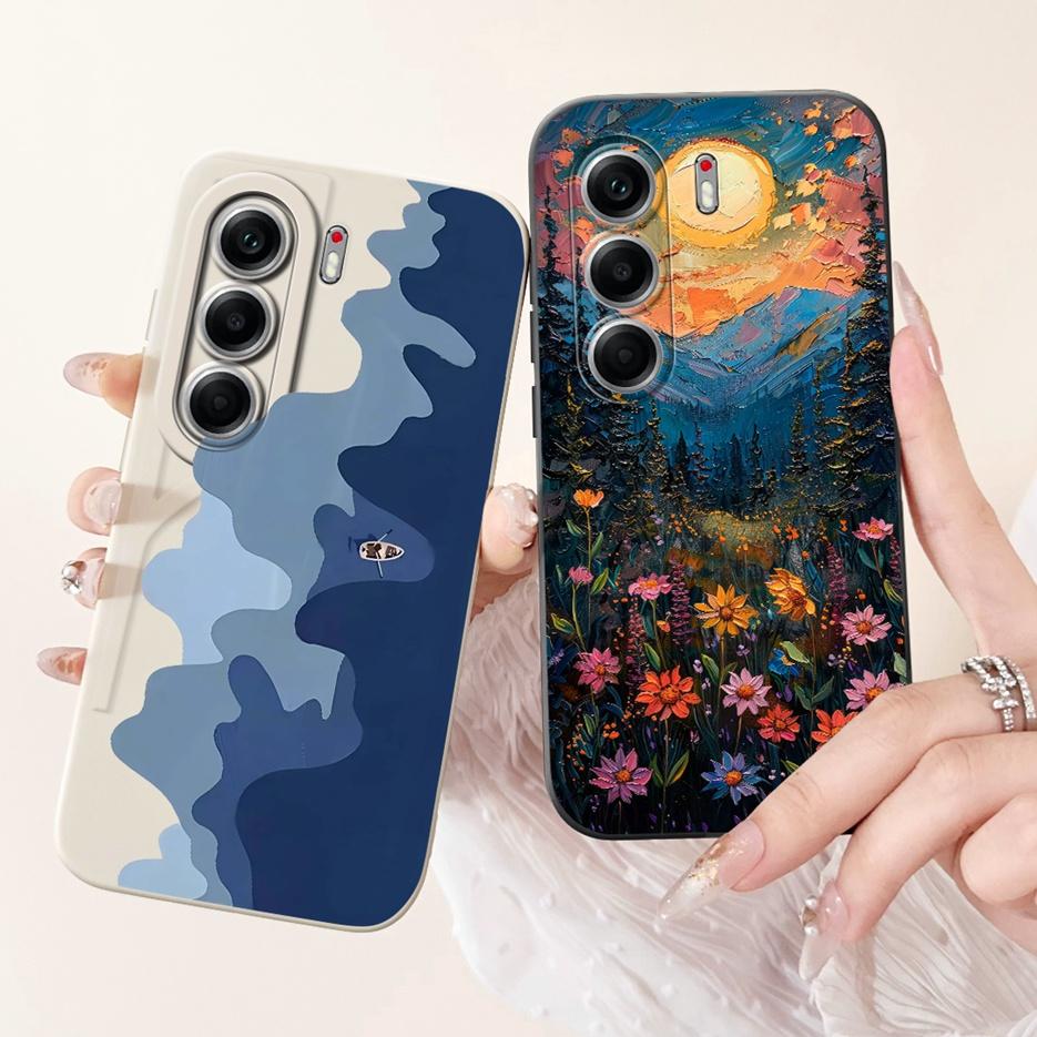 Чехол для Tecno Camon 40 Pro 5G CM7 Новый Роскошный Конфетный Покрашенный Чехол Мягкий ТПУ Чехол для Телефона Для Tecno Camon 40 Camon40 Pro 4G CM6 Сумки