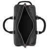 Coach Venturer 27 Logo Charm Adjustable Detachable Shoulder Strap Faux Leather And Cowhide Crossbody Tote Bag Large Men handbags Black CBN94-SVYZK