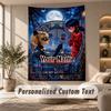 Miraculous Ladybug Tapestry, Personalized Custom Text, Wall Hanging Tapestry For Living Room Home Wall Decor