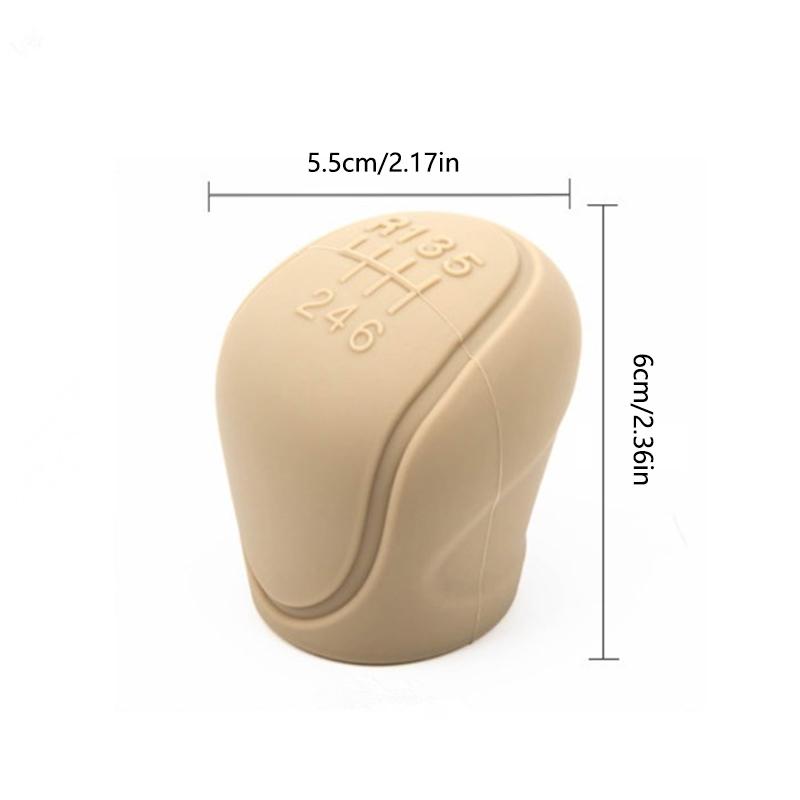 Car Gear Shift Knob Cover Gear Shift Non-Slip Grip Handle Protective Covers
