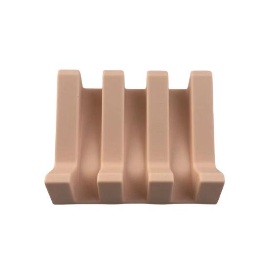 Держатель для мыла, практичная нескользящая мыльница с легким доступом, мыльница, кухонная полка для хранения губок, мыльница для душевой комнаты