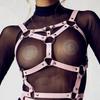 Sexy Full Body BDSM Leather Harness For Women Lingerie Belt Sexy Body Bondage Garter Belt Side Stocking Women Underwear