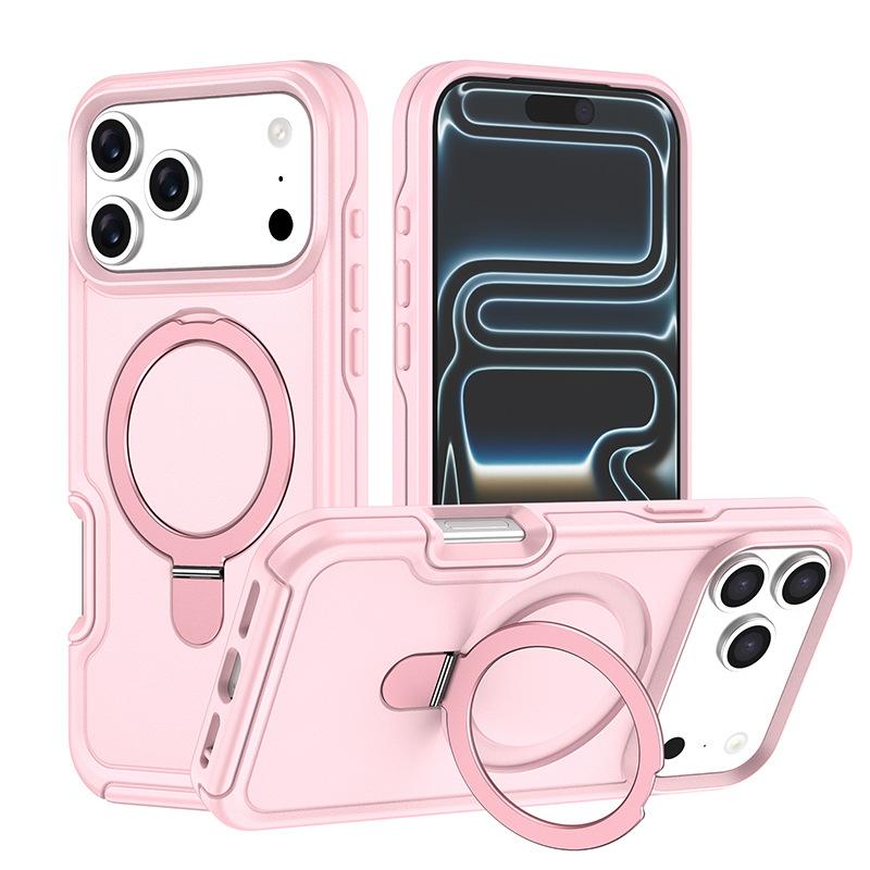 Для IPhone 17 Pro Max Armor Круглый Хвост Ракетка Подставка Чехол для Телефона