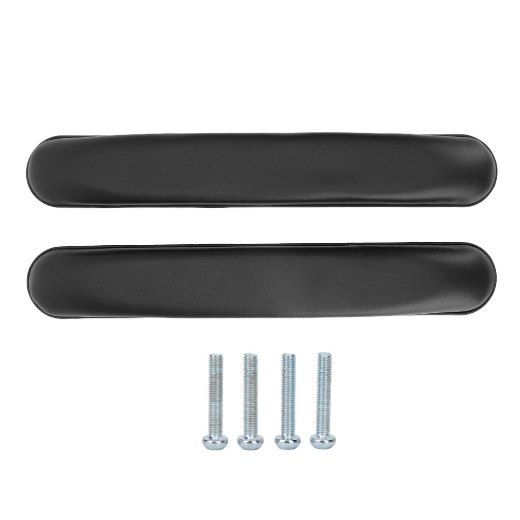 1 пара износостойких водонепроницаемых подлокотников для инвалидных колясок с винтами для инвалидных колясок