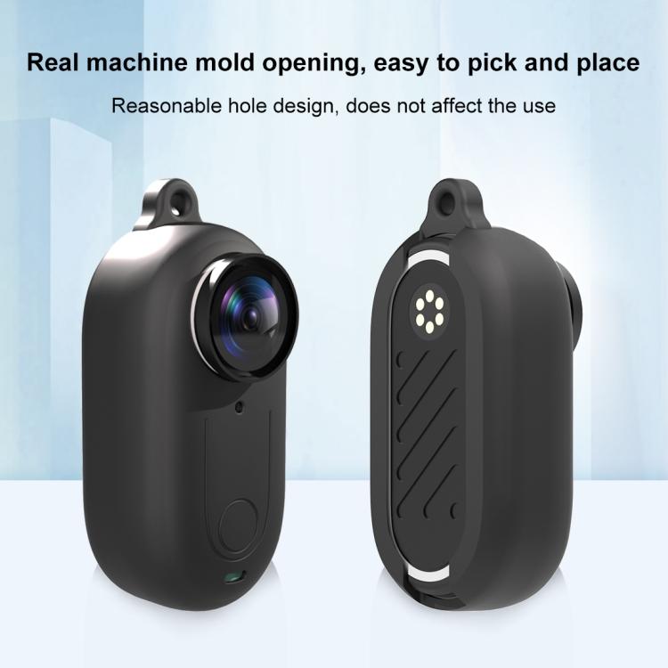 Силиконовый чехол для камеры Insta360 GO 3 PULUZ с крышкой объектива