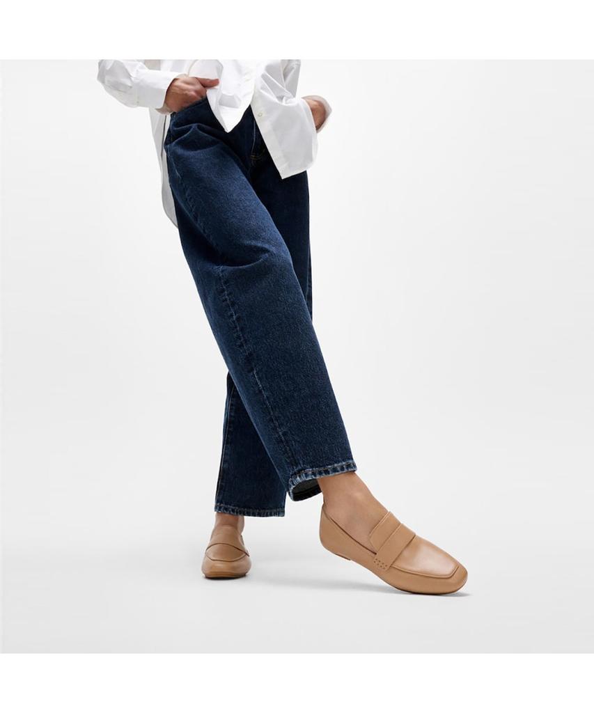 Fitflop [Delicato] Женские мягкие кожаные лоферы - Верблюжий (Ft59K2L10C)