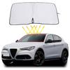 Автомобильная солнцезащитная шторка на лобовое стекло для Alfa Romeo Stelvio 17+