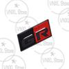 1x Car Steering Wheel GR Sport Logo Badge Interior 3D HGJTY6 Metal Decoration Stickers For Toyota GR Yaris Aygo Corolla RAV4 C-HR Camry