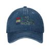 The Stone Roses Logo Washed Denim Cap Casual Baseball Caps Adjustable Hat Summer Unisex Baseball Hats