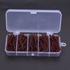 100 Pcs 6cm Silicone Artificial Worm Earthworm Soft Fishing Lures Bait Fish Tackle Accessories Kit