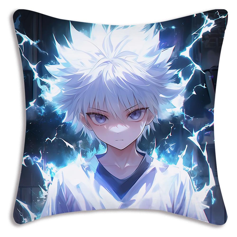 Аниме Для h-Hunter X HunterS Наволочки Мультяшные Диван Декоративные Домашние Двусторонние Печать Короткий Плюш Милая Наволочка