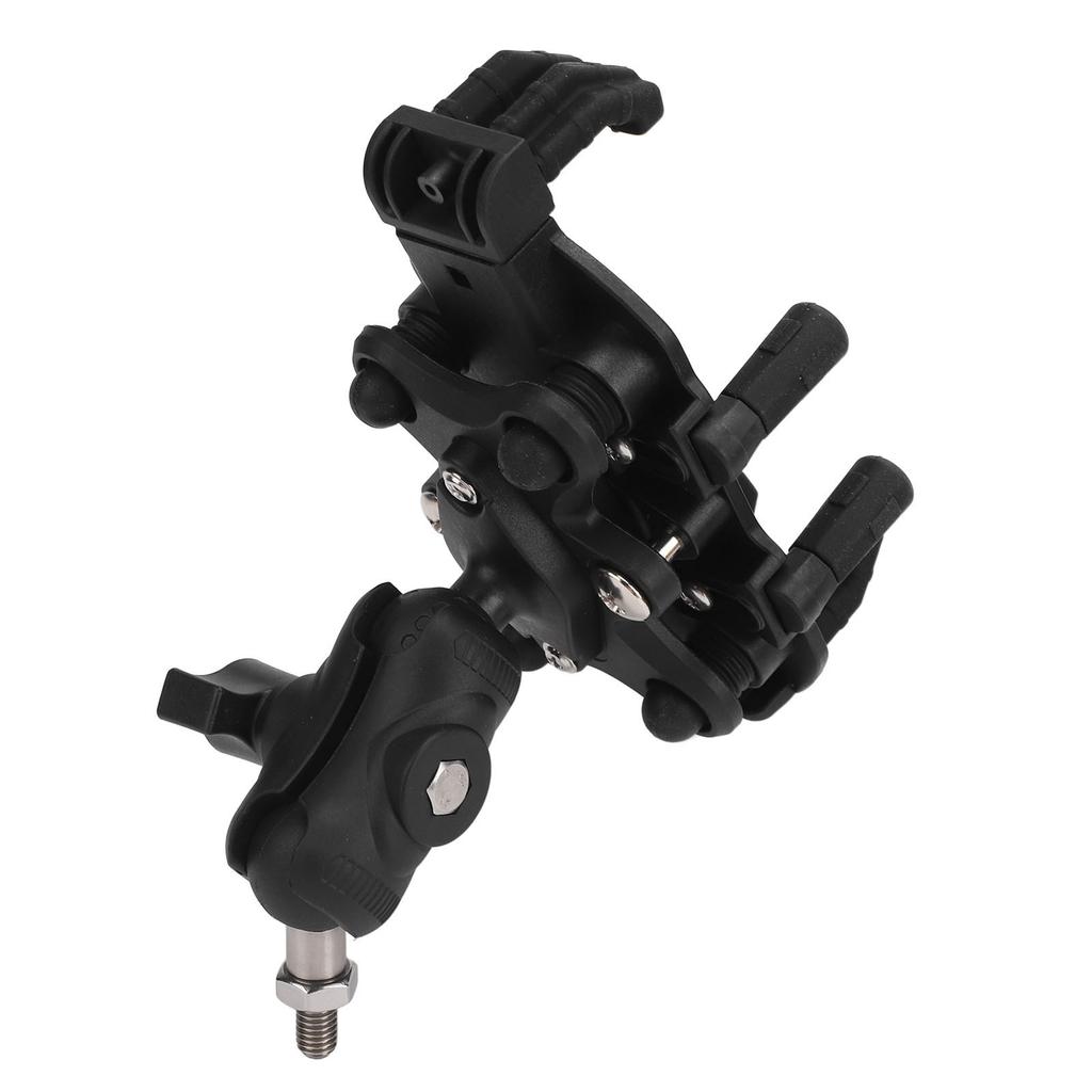 Держатель для телефона на мотоцикле из алюминиевого сплава, амортизирующий, устойчивый к тряске, антискользящий, вращающийся на 360 градусов