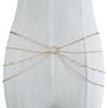 Sexy Multilayer Belly Waist Necklace Body Chain Summer Beach Bikini Jewelry