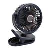 10000mAH USB Clip On Fan Rechargeable Miniature Table Fan Portable 360 Degree Rotate Cooling Fan for Bedroom Office