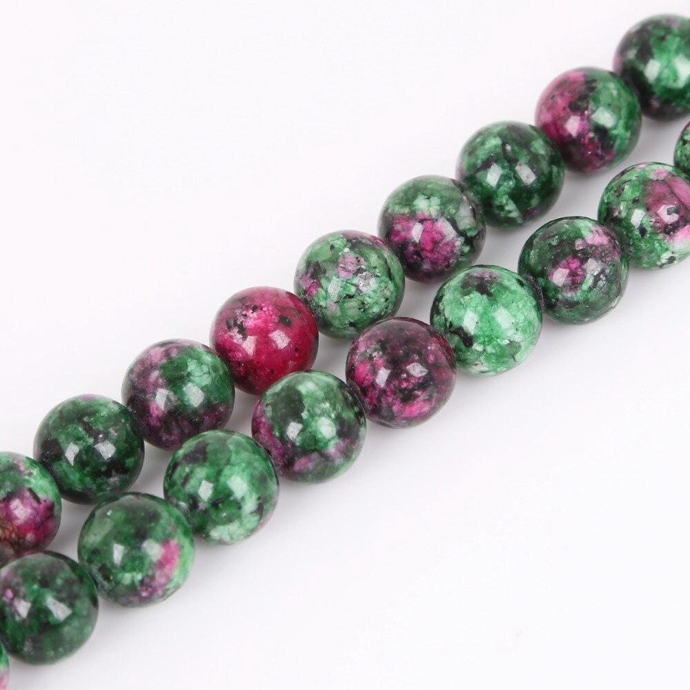 Натуральный эпидот-зоизитовый камень, бусины, свободная прокладка для изготовления ювелирных изделий