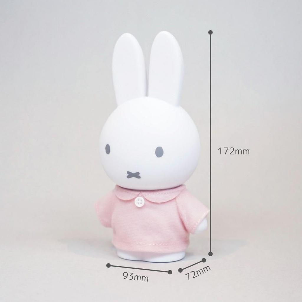 Hassy Top-in Miffy Piggy Bank DXS Pink MF-8296