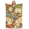 Super Soft Souths Parked Throw Blanket Premium Flannel Fleece Lightweight  Bed Blanket Fuzzy Plush Blankets All Season Use