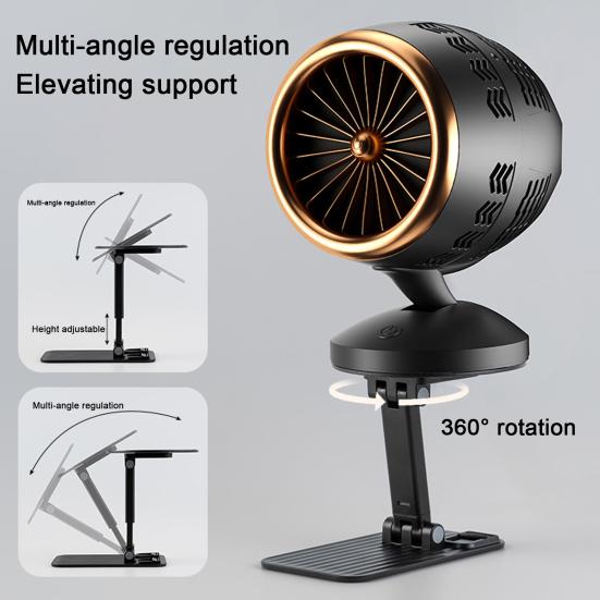 Desktop Range Hood Powerful High Speed USB Plug-Play Angle Adjustable Low Noise Indoor BBQ Portable Range Hood