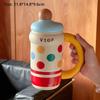 600ML Insulated Cup 316 Stainless Steel Thermal Bottle Durable Direct Drinking Cups  for Student