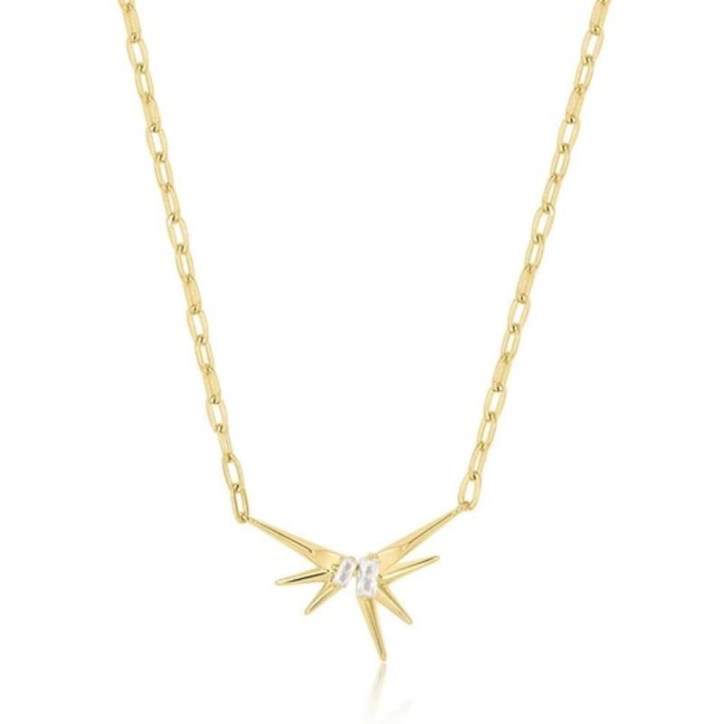 ANIA HAIE Ожерелье Sparkle Spike из стерлингового серебра 925 пробы N053-01G