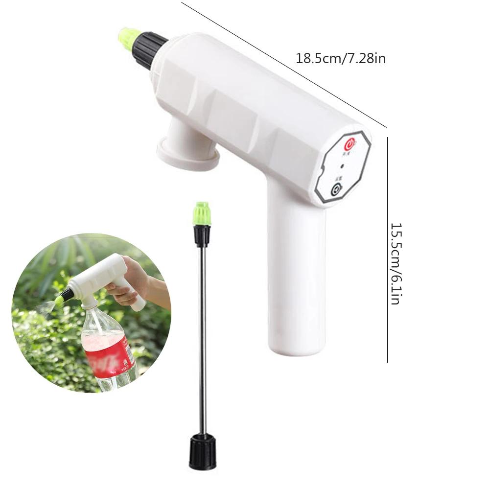 Электрический пульверизатор для растений 900 мл Автоматический полив Опрыскиватель туманом USB Электрический дезинфицирующий распылитель Машина для полива Растения Садовые инструменты