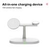 Magnetic Wireless Charger Stand for IPhone 15/14/13 Pro Max for Apple Watch Ultra/SE/9 for AirPods Pro 3-in-1 Charging Station