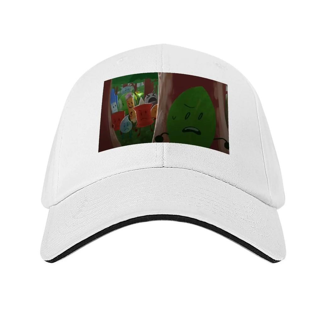 BFDI Листик Сцена Погони Бейсболка Капюшон Козырек Тактическая Кепка Спортивная Кепка Мужская Женская