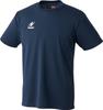 Nittaku Table Tennis Short Sleeve Dry Size S Shirt, Unisex, Moisture-Wicking, Quick-Drying, Lightweight, T-Shirt, Navy,