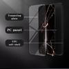 Для Realme 12 Pro 5G/12 Pro+ 5G Чехол из закаленного стекла с мраморным узором, защитная накладка для телефона