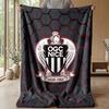 OGC Nice FC Мягкое Фланелевое Флисовое Одеяло Легкое Уютное Теплое Плед для Дивана Кровати Домашнего Декора