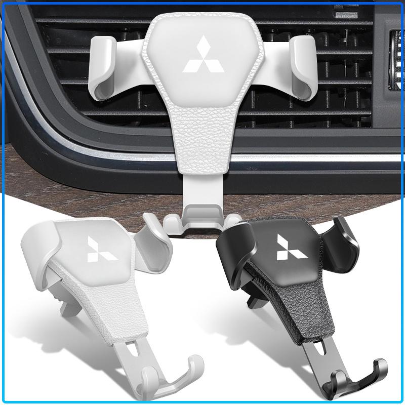 Для Mitsubishi Lancer Lancer ASX Outlander 2 3 Pajero Mirage выхлопные трубы Pajero 4 Держатель для телефона в машину Крепление на вентиляционное отверстие Навигация GPS Мобильный Автомобильный стайлинг