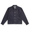 Mens Streetwear Denim Jacket Pants Set Long Sleeve Printed Patchwork Heavy Suit Young Adults