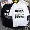 BFF Besties Tshirts for Women If Lost or Drunk Please Return To Friends T-shirts Best Friends Forever Girls Tees T Shirts Tops