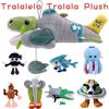 Новая мягкая игрушка Tralalelo Tralala Tungtungtung Sahur Плюшевая итальянская гниль мозга Животные Акула Аниме Плюшевые набивные куклы Игрушка Подарки