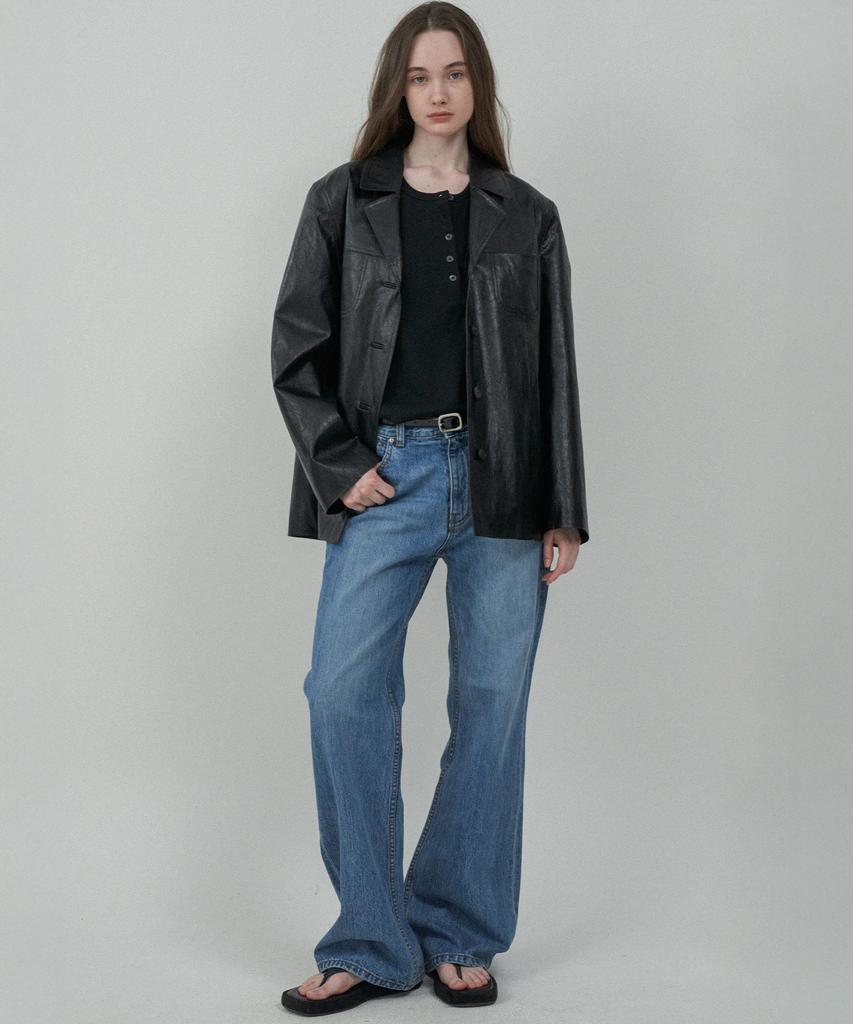 Mott Leather Classic Jacket - Black