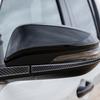 4 шт. Черная накладка на зеркало заднего вида из углеродного волокна для Toyota Hilux 2015-