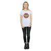 DC Comics Womens/Ladies Wonder Woman Circle Logo Cotton T-Shirt