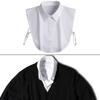 Fake Collar Detachable Blouse Half Shirts False for Girls and Women