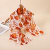 Fashion Luxury Print Design Women Silk Scarf Shawl Elegant Headscarf Hijabs Chiffon Muslim Wrap Scarves